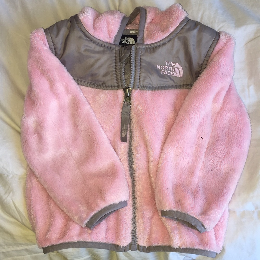Pink north face